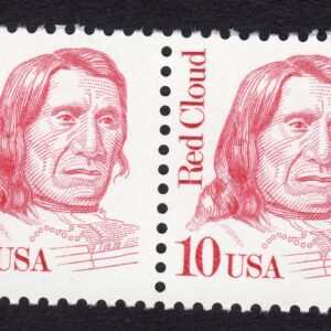 Scott #2175 Red Cloud Pair of Stamps - MNH