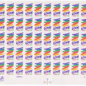 Scott #2143 Love Crayons Sheet of 50 Stamps - MNH