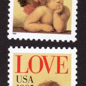 Scott #2948-2957 Cherub Love Single Stamp - MNH