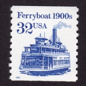 Scott #2466 Ferryboat Coil Single Stamp - MNH