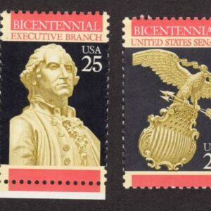 Scott #2412-2413-2414-2415 House Senate Executive Supreme Crt Single Stamp - MNH
