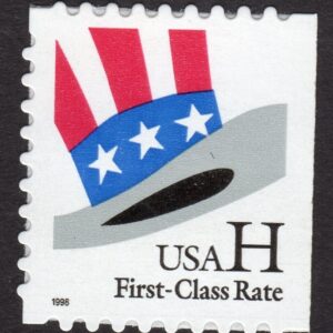 Scott #3267 Hat H First Class Rate from BK271 Single Stamp - MNH