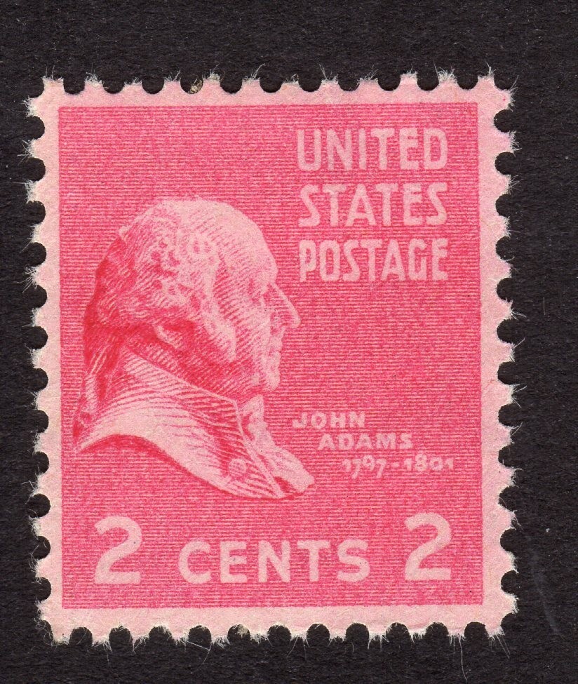 Scott #806 John Adams Single Stamp - MNH #2