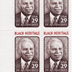 Scott #2816 Dr. Allison Davis (Black Heritage) Plate Block of 4 Stamps - MNH