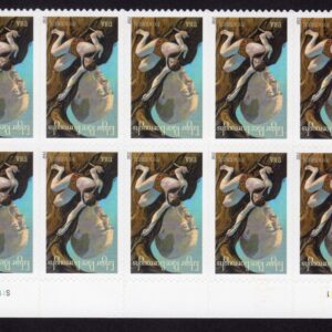 Scott #4702 Edgar Rice Burroughs (Tarzan, John Carter) Block of 10 Stamps - MNH