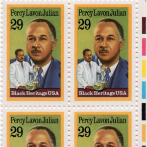 Scott #2746 Dr. Percy Julian (Black Heritage) Plate Block of 4 Stamps - MNH