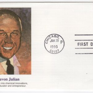 Scott #2746 Percy Lavon Julian Chemist 01/29/1993 Chicago IL FDC Fleetwood #1