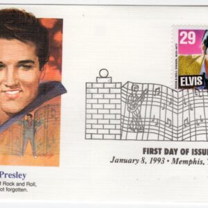 Scott #2721 Elvis Presley 01/08/1993 Memphis TN FDC Fleetwood