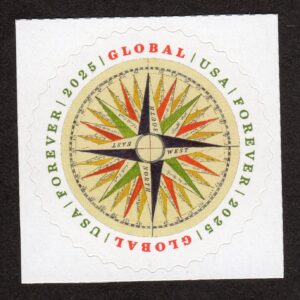 Scott #5956 Compass Rose Single Global Forever Stamp - MNH In Stock