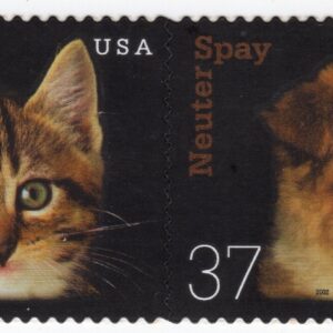 Scott #3671a (3670-71) Spay & Neuter Pets Horizontal Pair of Stamps - MNH