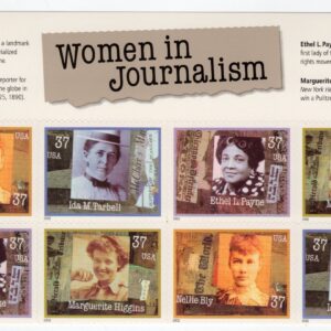 Scott #3668a (3665-68) Women in Journalism Title Block of 8 Stamps - MNH