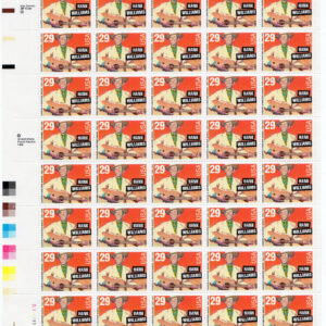 Scott #2723A Hank Williams Sheet of 40 Stamps - MNH LL #1