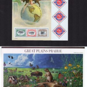 Scott #3505-3506 Pan-American Inverts Great Plains Prairie Sheets of Stamps MNH