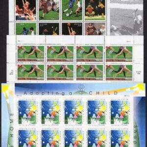 Scott #3397-3398-3402a Summer Sports Adoption Sheet of 20 Stamps - MNH