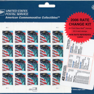 Scott #3966 & 3750 Rate Change Kit of (2) 20 Stamp Sheets (40 total) - Sealed