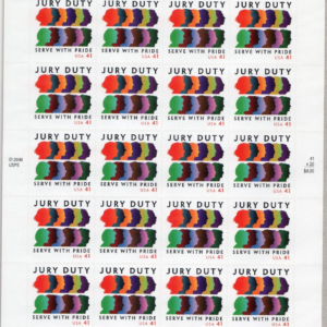 Scott #4200 Jury Duty Sheet of 20 Stamps - MNH