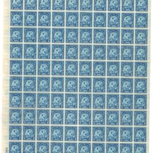 Scott #719 Myron's Discobolus Sheet of 100 Stamps - MNH P#20869