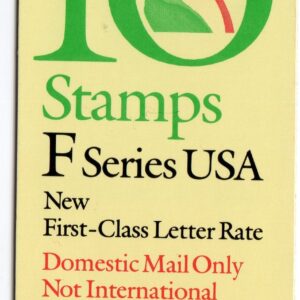 Scott #BK182 (2519a) 29¢ Tulip F Series Booklet of 10 Stamps - MNH P#2222