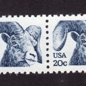 Scott #1949 Bighorn Sheep Horizontal Pair of Stamps - MNH