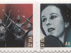 Scott #3843a (3840-3843) American Choreographers Block of 4 Stamps - MNH PC#2