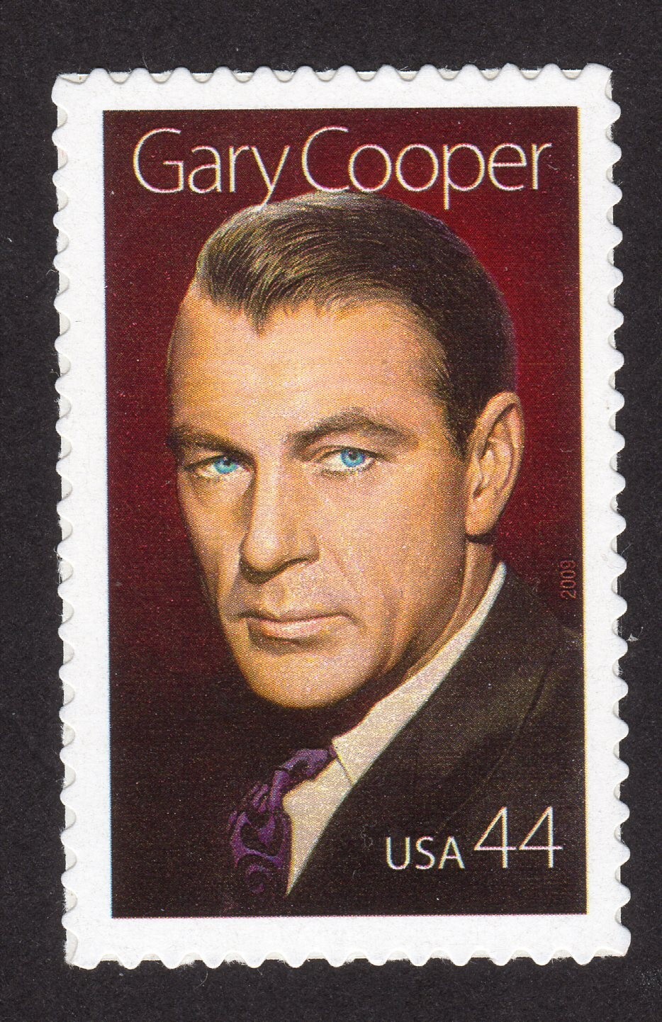 Scott #4421 Gary Cooper Legends of Hollywood Single Stamp - MNH