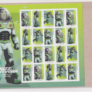 Scott #5712a (5709-12) Buzz Lightyear Sheet of 20 Forever Stamps - Sealed