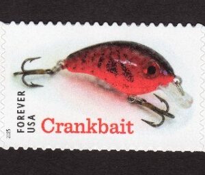 Scott #5965a (5961-65) Fishing Lures Strip of 5 Forever Stamps - MNH
