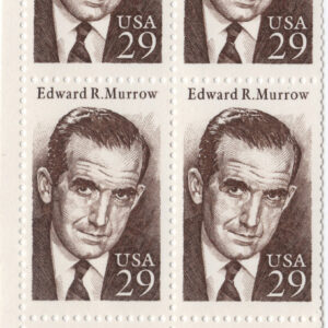 Scott #2812 Edward Murrow Price Corner Block of 4 Stamps - MNH