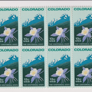 Scott #1711 Colorado Block of 8 Stamps - MNH