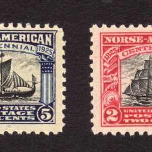 Scott #620-621 Norse-American Centennial Single Stamps - MNH #7