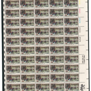 Scott #1702 Christmas Winter Pastime Sheet of 50 Stamps - MNH in mount UR