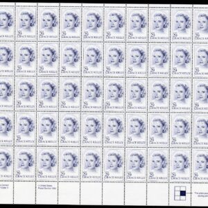 Scott #2749 Grace Kelly (Princess of Monaco) Sheet of 50 Stamps - MNH P#S2 LL