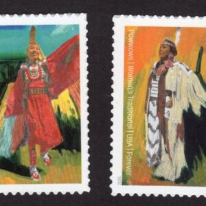 Scott #5978-5981a PowWows Native American Culture Set of 4 Forever Stamps - MNH