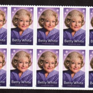 Scott #5976 Betty White Block of 10 Forever Stamps - MNH
