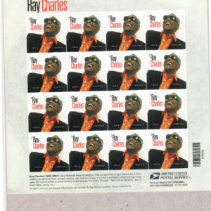 Scott #4807 Ray Charles (Father of Soul) Sheet of 16 Forever Stamps - Sealed