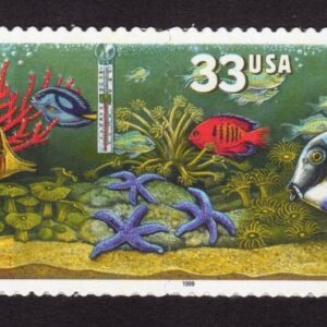Scott #3320b (3317-20) Aquarium Fish (Nemo) Strip of 4 Stamps - MNH