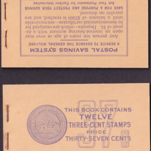 Scott #BK102 (807a) Thomas Jefferson Complete Booklet of 12 Stamps - MNH #2