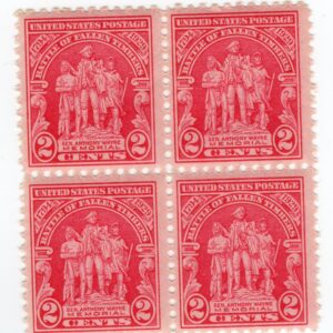 Scott #680 Battle of Fallin Timbers Block of 4 Stamps - MNH #3