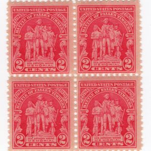 Scott #680 Battle of Fallin Timbers Block of 4 Stamps - MNH #5