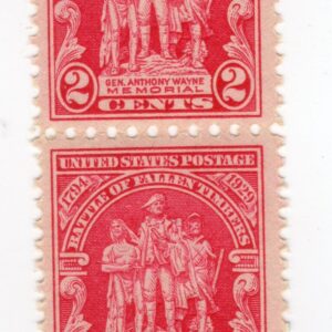 Scott #680 Battle of Fallin Timbers Pair of Stamps - MNH #2