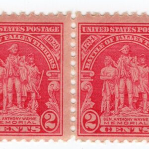 Scott #680 Battle of Fallin Timbers Pair of Stamps - MNH #6