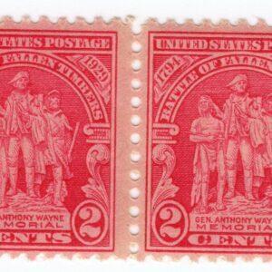 Scott #680 Battle of Fallin Timbers Pair of Stamps - MNH #7