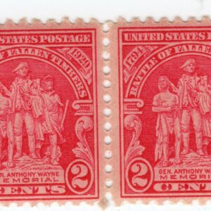 Scott #680 Battle of Fallin Timbers Pair of Stamps - MNH #8