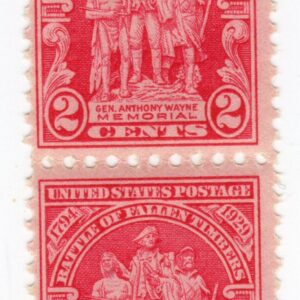 Scott #680 Battle of Fallin Timbers Pair of Stamps - MNH #10