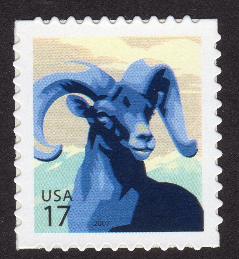 Scott #4138 Bighorn Sheep Single Stamp - MNH
