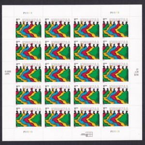 Scott #3881 Kwanzaa Sheet of 20 Stamps - MNH