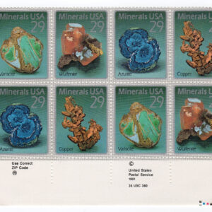 Scott #2703a (2700-03) Minerals Zip Block of 8 Stamps - MNH