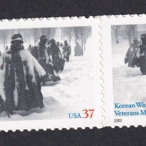 Scott #3803 Korean War Veterans Memorial Pair of Stamps - MNH w/Copyright