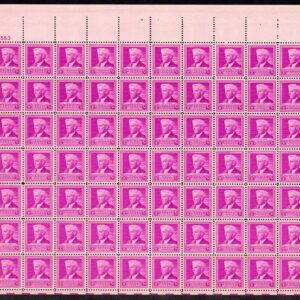 Scott #876 Luther Burbank Sheet of 70 Stamps - MNH P#22553
