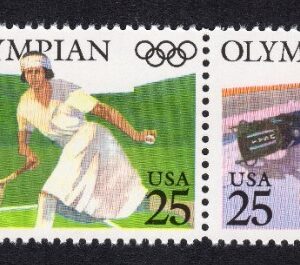 Scott #2496-2500a Olympian Strip of 5 Stamps - MNH w/Zip